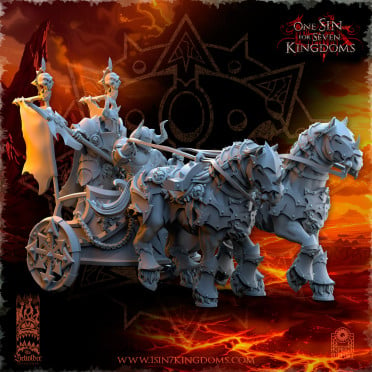 The Beholder Miniatures - Royaumes de la Ruine - Chariot de Guerre