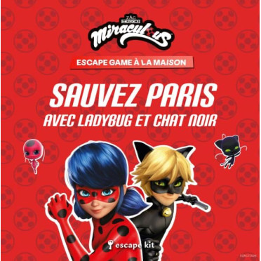 Escape Game à la maison - Miraculous : Aidez Ladybug et Chat Noir !