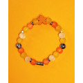 Meeple and glass bead bracelet 3