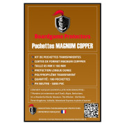 100 Magnum Copper Card Sleeves 65x100mm | Boardgame Protectors