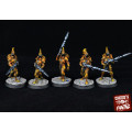 Space Elves - x5 Fire Warriors - Fantasy Cult Miniatures 0