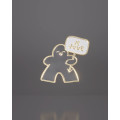 Colored Meeple Enamel Pin 2