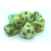 Set de 7 Dés Mega JDR Chessex : Marble