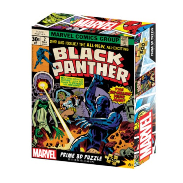 Puzzle 3D - Black Panther Vintage - 300 pièces