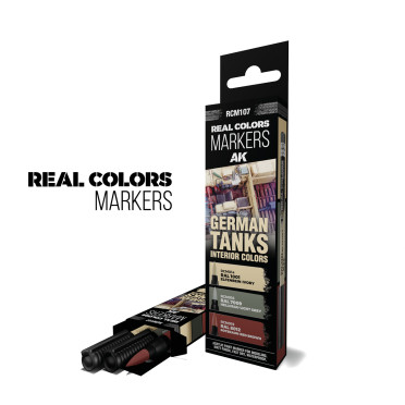 RC Markers Set - German Tanks Interiors Colors