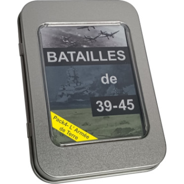 Batailles de 39-45 Pack4 Armée de Terre