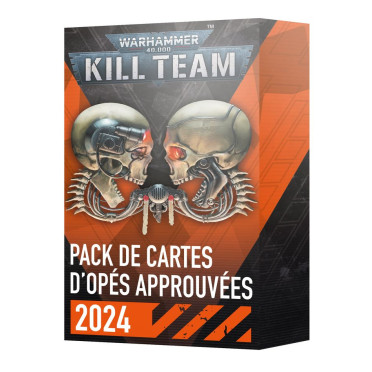 Kill Team - Pack de Cartes d'Opérations Approuvées 2024