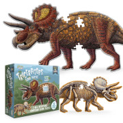 Turn N Learn Triceratops Puzzle