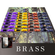 Brass - Boat and Train Connection Tokens