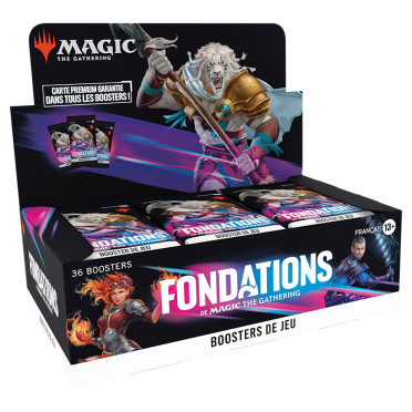 Magic The Gathering : Fondations - Boite de 36 boosters de jeu