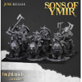 Highlands Miniatures - Sons of Ymir - Dwarves on Bears x10 1