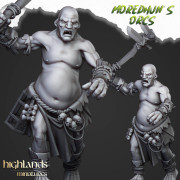 Highlands Miniatures - Moredhun's Orcs - Giant x1