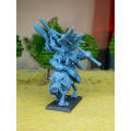 Highlands Miniatures - Moredhun's Orcs - Mounted Black Orc Chief x1 1