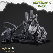 Highlands Miniatures - Moredhun's Orcs - Orc Catapult x1