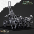 Highlands Miniatures - Eternal Dynasties - Mounted Grand Pharaoh x1 1