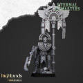 Highlands Miniatures - Eternal Dynasties - Pharaoh Banner Bearer x1 0