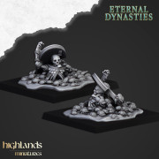 Highlands Miniatures - Eternal Dynasties - Sand Cloud x2