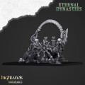 Highlands Miniatures - Eternal Dynasties - Crane Catapult x1 0