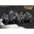 Highlands Miniatures - Sons of Ymir - Drake Dwarves x15 1