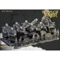 Highlands Miniatures - Sons of Ymir - Dwarven Arquebusiers X15 1