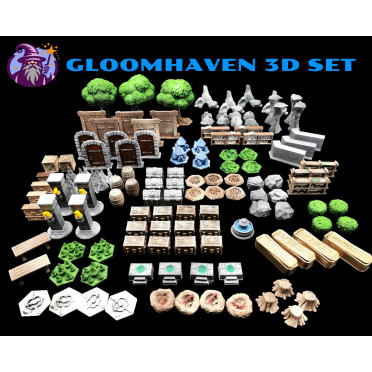 Gloomhaven 3D Set