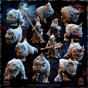 The Beholder Miniatures - Gobelins - Eleveurs de Kavehorrors