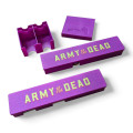 Zombicide Army of the Dead - Insert rangement fuschia compatible 2