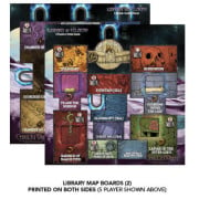 Boite de Cthulhu Wars - Great Library at Celaeno Map