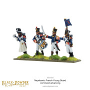 Napoleonic French Young Guard Command Advancing