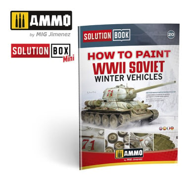 Solution Book 20 - How to Paint WWII Soviet Winter Vehicles