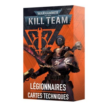 Kill Team - Cartes Techniques - Légionnaires