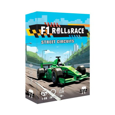 F1 Roll & Race - Street Circuits - Print & Play