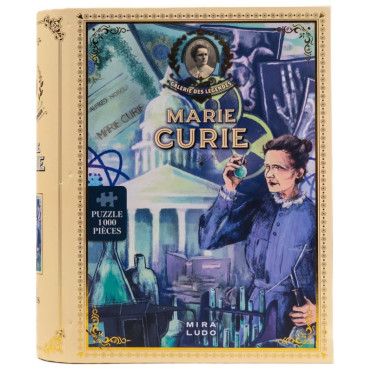 Puzzle - Galerie des Légendes : Marie Curie - 1000 pièces