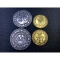 15th-Century Replica Metal Coins for Pax: Renaissance – Set of 36 Durable Zinc Alloy Coins in Silver and Gold 2