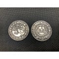 15th-Century Replica Metal Coins for Pax: Renaissance – Set of 36 Durable Zinc Alloy Coins in Silver and Gold 4