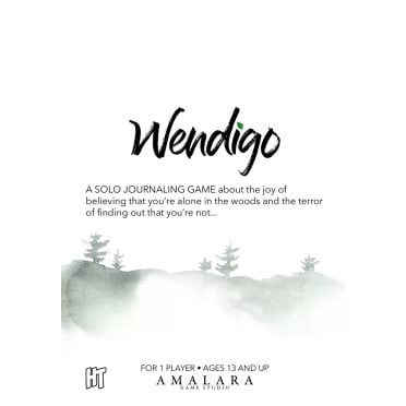 Wendigo Solo Journaling RPG