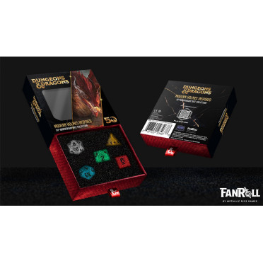 D&D 50th Anniversary - Metal Dice Set