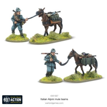 Bolt Action -   Italian Alpini Mule Teams