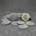 Pirate antique silver metal coins for board games / role-play games 16