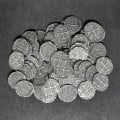 Pirate antique silver metal coins for board games / role-play games 17