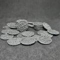 Pirate antique silver metal coins for board games / role-play games 18