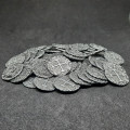 Pirate antique silver metal coins for board games / role-play games 20