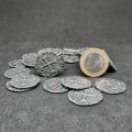 Pirate antique silver metal coins for board games / role-play games 31