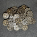 Pirate antique gold metal coins for board games / role-play games 32