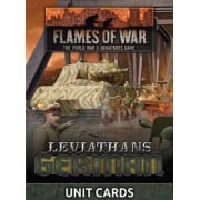 Flames of War - Late War Leviathans: German Unit Cards