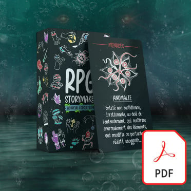 RPG Storymaker Horreur & Occultisme - Deck de 60 Cartes - Version PDF