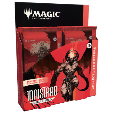 Magic The Gathering : Innistrad Remastered - Collector Booster Display