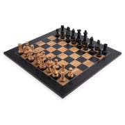 Set d'échecs, Noir Olivier Deluxe, case 50 mm