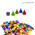 5PCS Christmas Tree Meeple Figures 7