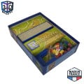 Carcassonne compatible tile dispenser cartridge with river 2